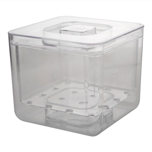 IJsblokjesemmer vierkant m/inzet inh. 1,2ltr