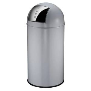 Pushcan capacity 40 liters, grey, eco