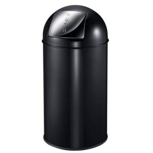 Pushcan capacity 40 liters, black, eco
