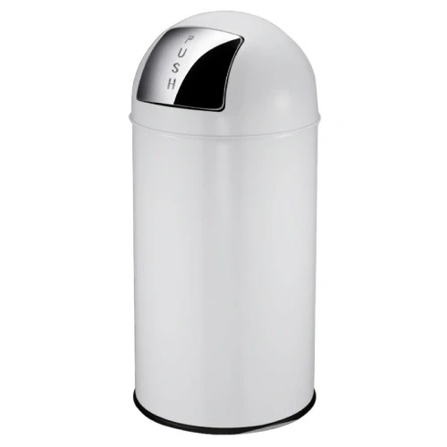 Pushcan inh. 40ltr. wit Eko