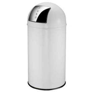 Pushcan inh. 40ltr. wit Eko