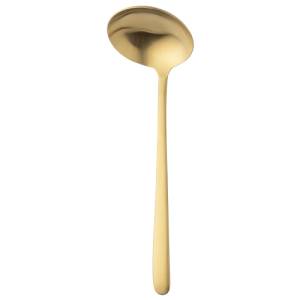 Louche à soupe modèle Ibiza Satin Gold Sola 18/0