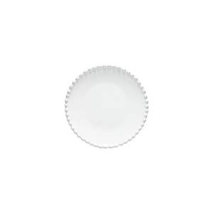 Plate flat diam. 17cm. Pearl white Costa Nova