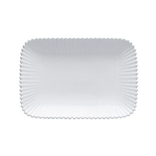 Bord rechthoekig afm. 30,4x 21,1cm. Pearl wit Costa Nova 