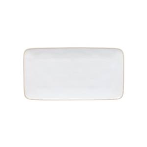 Bord rechthoekig afm. 29,2x15,3cm. Beja crème Costa Nova 