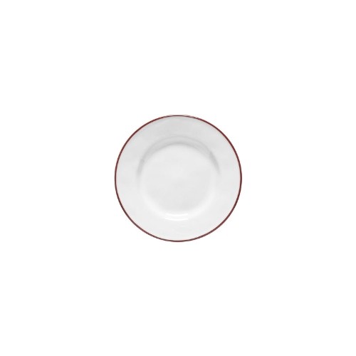 Bord plat diam. 14,8cm. Beja rood Costa Nova 