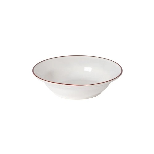 Bord diep diam. 21,1cm. Beja rood Costa Nova 