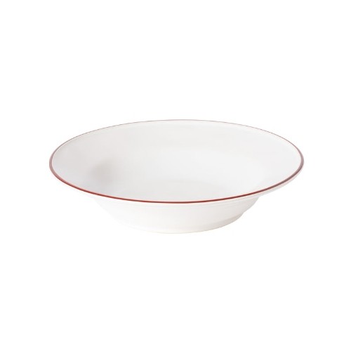 Bord diep diam. 26cm. Beja rood Costa Nova 
