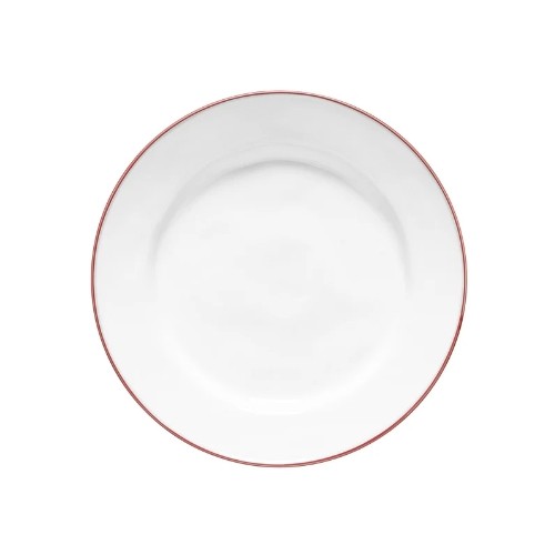 Bord plat diam. 28,2cm. Beja rood Costa Nova 