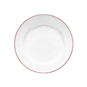 Assiette plate diam. 28,2 cm. Béja rouge Costa Nova