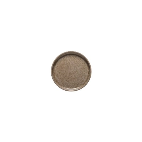 Teller flach Durchm. 12,5 cm. Redonda Eiche Braun Costa Nova