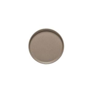 Plate flat diam. 16.6cm. Redonda Oak Brown Costa Nova