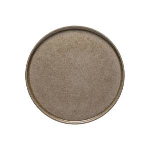 Bord plat diam. 29,1cm. Redonda Oak Brown Costa Nova