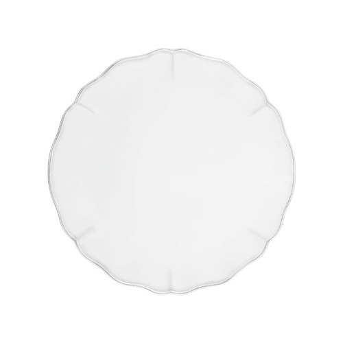 Plate flat diam. 34cm. Alentejo White Costa Nova