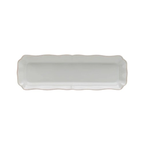 Rectangular dish, dimensions 31.3 x 10.2 cm. Alentejo White Costa Nova