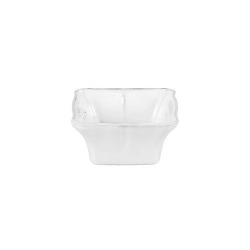 Square dish, dimensions 12.3x12.3cm. Alentejo White Costa Nova