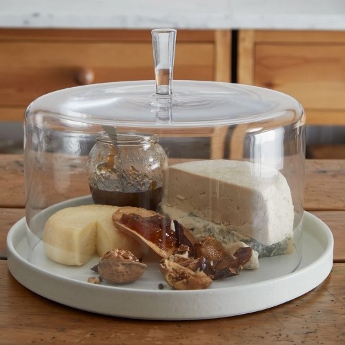 Glockendurchmesser 24,8 cm, Höhe 19,4 cm. Coupole aus Costa Nova Glas.