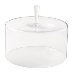 Glockendurchmesser 30,1 cm, Höhe 22,8 cm. Coupole aus Costa Nova Glas.