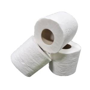 Toiletpapier traditioneel cellulose wit 2-laags 200 vel 12 x 4 rol