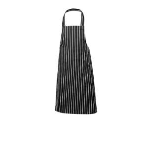 Schort afm. 70x100cm. Black Butchers Stripe Neville