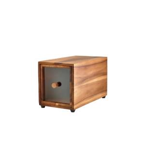 Broodbox enkel afm. 1/3GN. acaciahout Neville