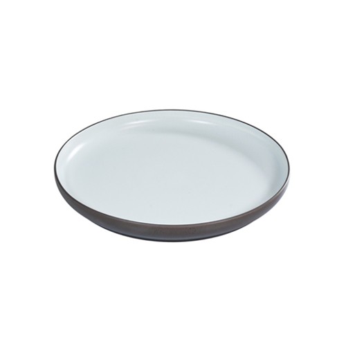 Bord met opst. rand diam. 21,7cm. hgt. 2,2cm. A New Life Q Authentic