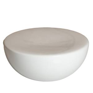 Halbkugel, Durchmesser 16 cm, Höhe 7,4 cm. ShApes : Off-White. Q Authentic