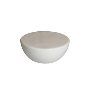 Halbkugel, Durchmesser 8,5 cm, Höhe 4 cm. ShApes : Off-White. Q Authentic