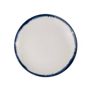 Bord coupe diam. 27cm. Azure