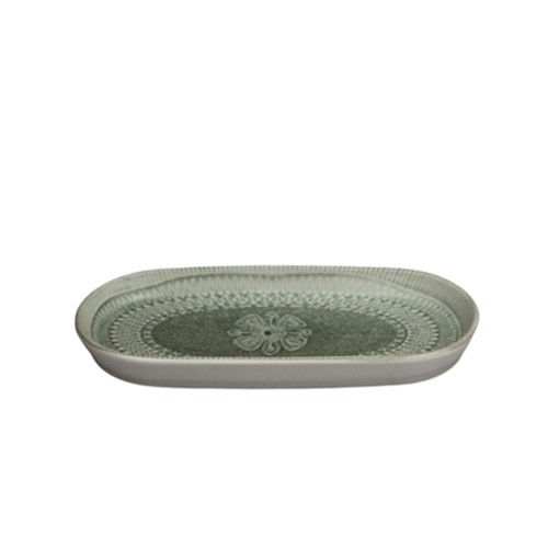 Bord ovaal 21x10x2,2cm. Miras