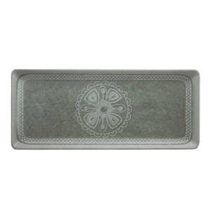 Bord rechthoekig afm. 35x15cm. Miras
