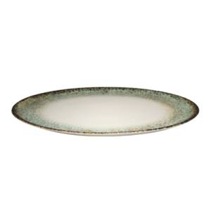 Pizzateller, Durchmesser 31 cm, Rostgrün