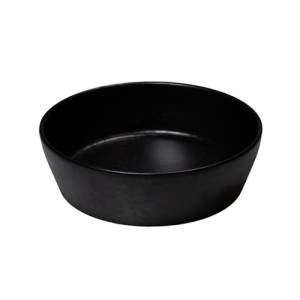 Kom diam. 17,9cm. hgt. 5,3cm. inh. 700 ml Asia zwart