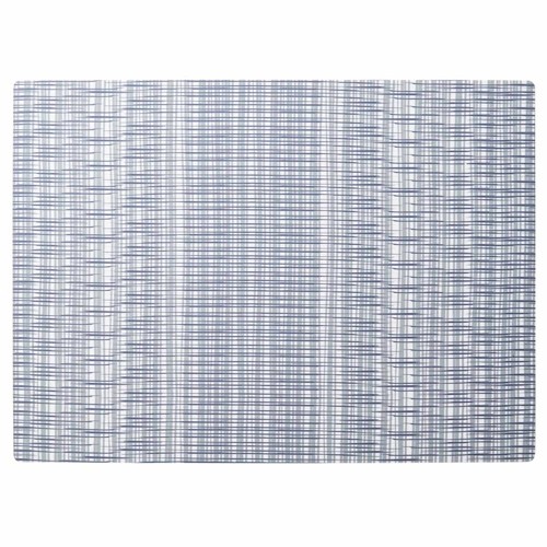 Placemat kleur blauw afm. 45x33cm.