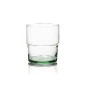 Glas stapelbaar inh. 30cl. 100% recycled kleur clear Rebottled