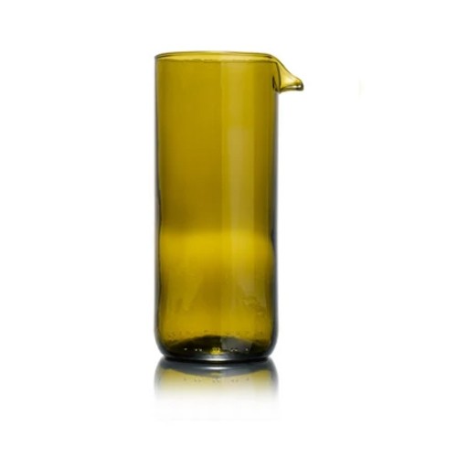 Karaffe Nr. 1, Fassungsvermögen 60 cl, Farbe oliv, Rebottled