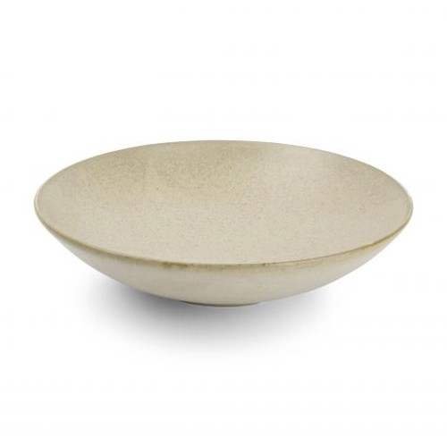 Assiette creuse diam. 21xh5cm. Cirro BonBistro Beige
