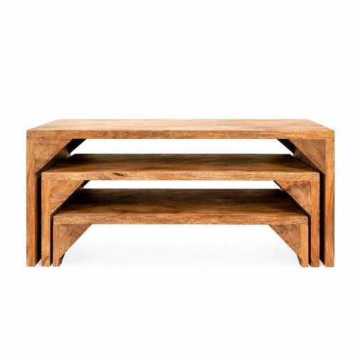 Presentatie set 3-laags buffet afm. 53x32,5x25cm.