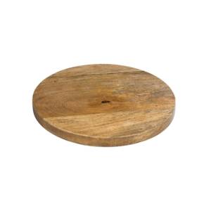 Serving board for 12 skewers, diam. 20cm, hgt. 1.5cm, mango wood