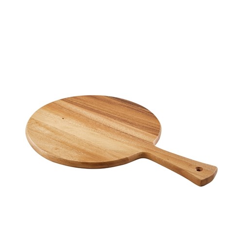 Pizzaplank met handvat diam. 28 cm acaciahout Neville