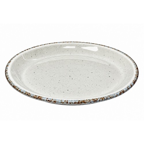 Bord halfhoog diam. 23cm. vlakke bodem Moods Dreamy kleur cream Nova
