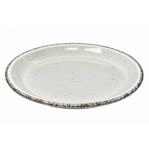 Bord halfhoog diam. 23cm. vlakke bodem Moods Dreamy kleur cream Nova