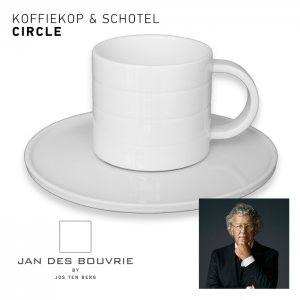 KOFFIEKOP 'CIRCLE - BY JAN DES BOUVRIE'