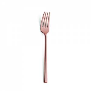 LUNCH/DESSERT FORK MODEL METROPOLE COPPER 1170 STAINLESS STEEL 18/10