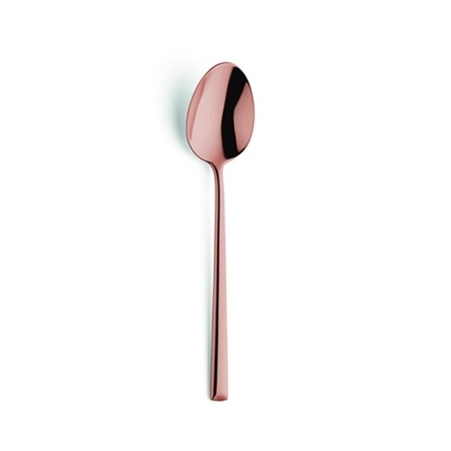 LUNCH/DESSERT SPOON MODEL METROPOLE COPPER 1170 STAINLESS STEEL 18/10