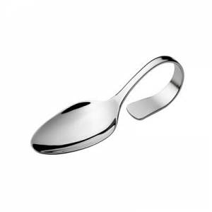 Amuselepel lg. 12,5cm. rvs  18/10