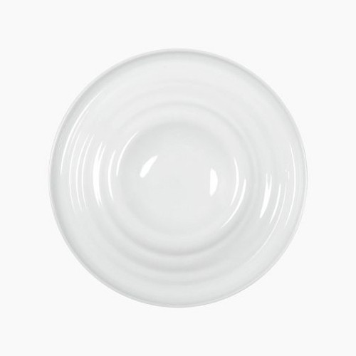 ASSIETTE VAGUE PLATE DIAM. 30CM. AGMA COULEUR BLANC NOVA