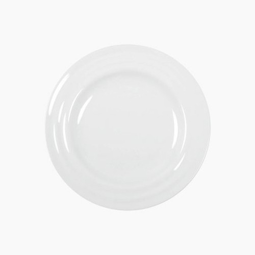 ASSIETTE PLATE DIAM. 27CM. AGMA COULEUR BLANC NOVA