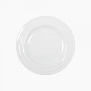 Bord plat diam. 27cm. Agma kleur wit Nova
