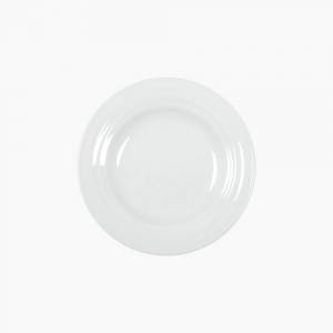 Bord plat diam. 21cm. Agma kleur wit Nova